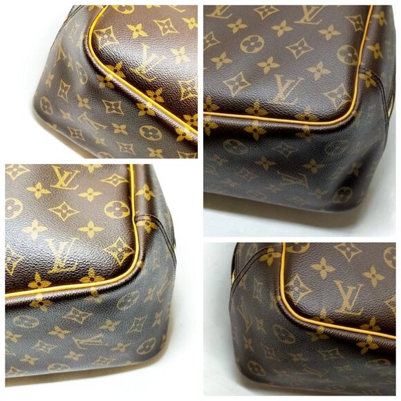 Louis Vuitton LV Hand Bag Deauville Brown Monogram 580-053025 - Picture 6 of 13